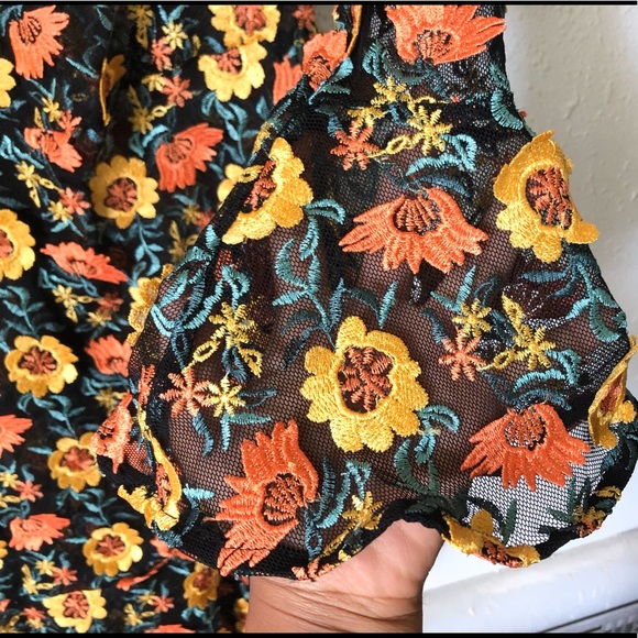 NWOT For Love and Lemons Amelia Swing Mini Dress M - Picture 8 of 12